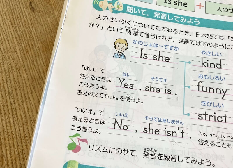 Z会の小学英語テキスト