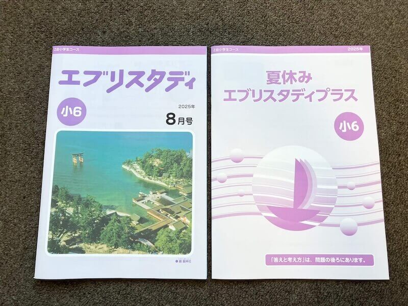 Z会小学生8月号(総復習号)をレビュー｜1学期のおさらい&思考力
