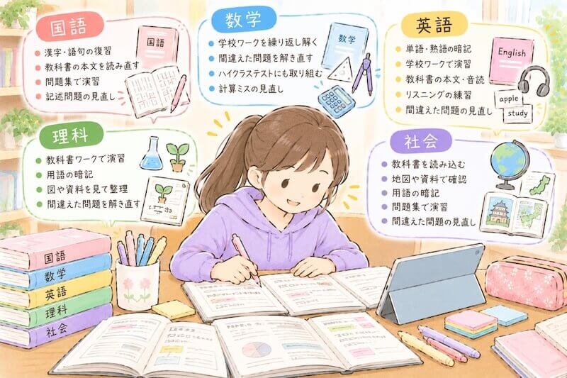 教科別対策